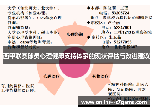 西甲联赛球员心理健康支持体系的现状评估与改进建议 西甲联赛球员心理健康支持体系的现状评估与改进建议